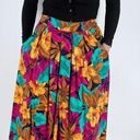 Krass&co Vintage SK &  Vibrant Floral Midi Skirt Photo 0