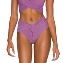 Beach Riot NEW  Zurie Bikini Bottoms in purple, size S Photo 0