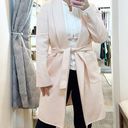 Max Mara  Wool Belted Long Trench Peacoat Baby Light Pink 8 Photo 0