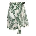 Cupshe Beach Tropical Leaf Wrap V-Neck Cover-Up Dress Belted Summer Tank Dress M Photo 5