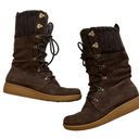 The North Face  Brown Suede Alycia Boots sz 8.5 Primaloft 200 Gram Insulation Photo 0