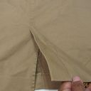 Ralph Lauren Lauren  Women Size 6 Tan Khaki Cotton Canvas Preppy Y2K Pencil Skirt Photo 7