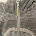 Lululemon  scuba gray zip hoodie zip sweatshirt size 2 Photo 1