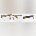 Coach  Cecily Dark Brown & Dark Tortoise Prescription Glasses Frames Photo 1