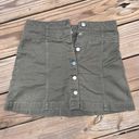 Olive Green Miniskirt Photo 1