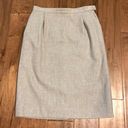 Pendleton Vintage Gray Wool  Pencil Skirt Photo 0