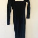 Tiger Mist NWT  Corbin Ribbed Knit Asymmetric Long Sleeve Midi Dress Size Small Photo 1