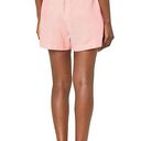 BCBGMAXAZRIA  Light Pink High-Waisted Paperbag Pleated Belted Shorts Size Small Photo 2