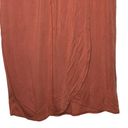 Garnet Hill  Pleated Knit Sleeveless Midi Dress Women Medium Stretch Tulip Wrap Photo 4