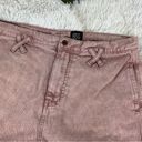 BDG  Urban Outfitters Rose Pink Acid Wash High Waisted Cuffed Shorts Size 28 Photo 2