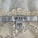 Guess  Cream Sheer Lace Crop Cami Bralette Photo 4