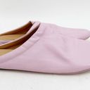 ma*rs èll Slip On Leather Mules Pink Purple Lavender 38.5 NEW Photo 5