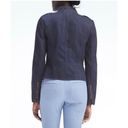 Banana Republic  $168 Military NWT Dark Blue Denim Structured Jacket Large Photo 1