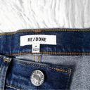 RE/DONE NWT Revolve x  High Rise Button Front Ankle Crop Jeans Photo 3