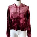 Bebe NWT  LOGO PLUSH HOODIE ROSE DUST LARGE Photo 4