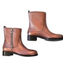 Jimmy Choo NEW  DONDO Moto Boots size 38.5 in Rosewood Photo 2