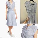 Rails NWOT  Ashlyn Smocked Coastal Minimalist Pocket Linen Blend Dress Medium Photo 1