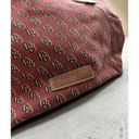 Dooney & Bourke Vintage  Tote Extra Large Burgundy Monogram Red Maroon Hoho Bag Photo 1