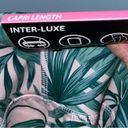 Gottex  Pink Palm Capri Length Inter-Luxe Leggings Size Large Photo 4