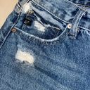 KanCan USA KanCan Kerrigan Busted Knee Distressed Mom Jeans Photo 4