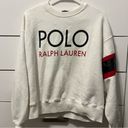 Polo  Ralph Lauren Crewneck Sweatshirt White Photo 2