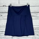 Lands'End Lands’ End NWT Size 16 Navy Blue Tummy Control Modest Swim Skirt w/ Panty Photo 0