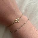 Kendra Scott Ari Heart Gold Chain Bracelet Photo 1