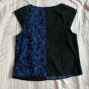 Nasty Gal Floral Print Colorblock Top Photo 1