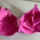 Juicy Couture  Bra 42D Pink Padded Underwire Adjustable Clasp Back Photo 6