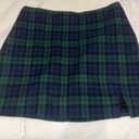 Pink Lily Green and Blue Plaid skirt Photo 0