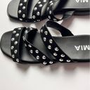 MIA  Women's Black Embellished Silver Studs  Kolete Sz 6.5 Photo 8