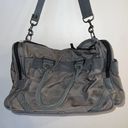 Oleg Cassini  Large Gray Duffle Bag Photo 2