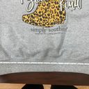 Simply Southern Bee Kind Grey Sweatshirt Size Medium Photo 7