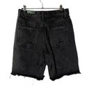 Wild Fable  Faded Black High Rise Denim Bermuda Shorts 2 Photo 2