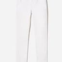 Everlane  the curvy high-rise skinny jeans white denim size 29 cropped Photo 12