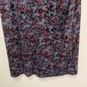 The Row THE SAVILE Dress Size 6 Puff Sleeve Velvet Holiday Nature Print Winter Photo 5