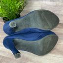 Fioni blue suede heels - Size: 7 Photo 7