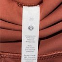 Lululemon  Size 20 Brownish Orange Yoga Pants Photo 3