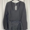 City Chic  Black Uptown Girl Dress Sz.S(16) NWT Photo 5