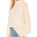 Free People  Women's OB674770 Size S Cream Swim Too Deep Turtleneck Sweater NWT Photo 9