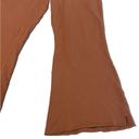 Aerie  XL Brown Weekend Kick It Flare Wide Leg Comfy Loungewear Sweatpants Photo 3