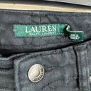 Ralph Lauren Lauren  Womens Black Denim Jeans Size 4 Classic Capsule Straight Photo 4