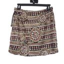 WYLDR  KEEP IT TOGETHER SEQUIN MULTI COLORED MINI SKIRT FESTIVAL WMNS SIZE MEDIUM Photo 6