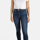 RE/DONE NWT  High Rise Ankle Crop Jeans Midnight Blue Size 29 Photo 0