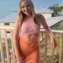 Amazon Summer Pink And Orange Dress Photo 0