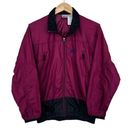 Nike Vintage 90s  Maroon Full Zip Windbreaker Sz 6-8 Photo 0