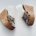 sbicca Horizon Sandals Size 6M Suede Beige Casual Wedge Sandals for Women Photo 8