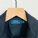 Polo  Ralph Lauren Double Breasted Knitted Blazer Peak Lapel Navy Blue Women's 0 Photo 6