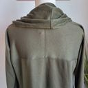 Anthropologie , DREW, New Morrison Olive Green Cozy Draped Knit Cardigan Small Photo 6