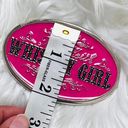 RARE Toby Keith Country Women Pink Whiskey Girl Belt Buckle Cowgirl Rodeo Silver Photo 5